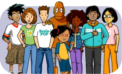Ben, Cassie, Tim, Moby, Annie, Nat, Mateo, and Rita giving thumbs up