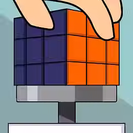 Rubix cube depicting volume