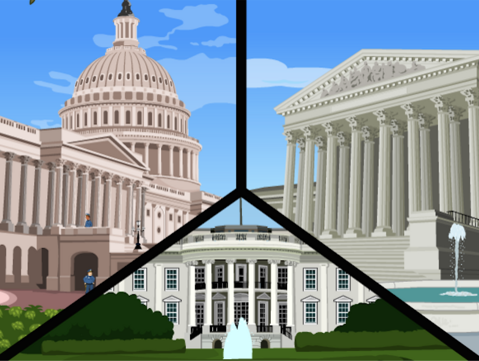 Tim and Moby introduce you to the three branches of the United States government and explain how checks and balances help limit any one branch's power.
