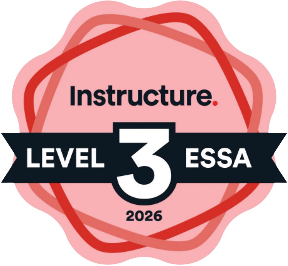 Level 3 ESSA 2026 Instructure badge