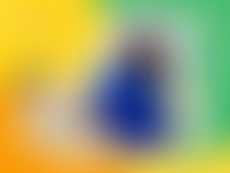 Teacher in blue dress pointing, standing in a colorful classroom. Yellow, green background with chat icons and globe graphic.