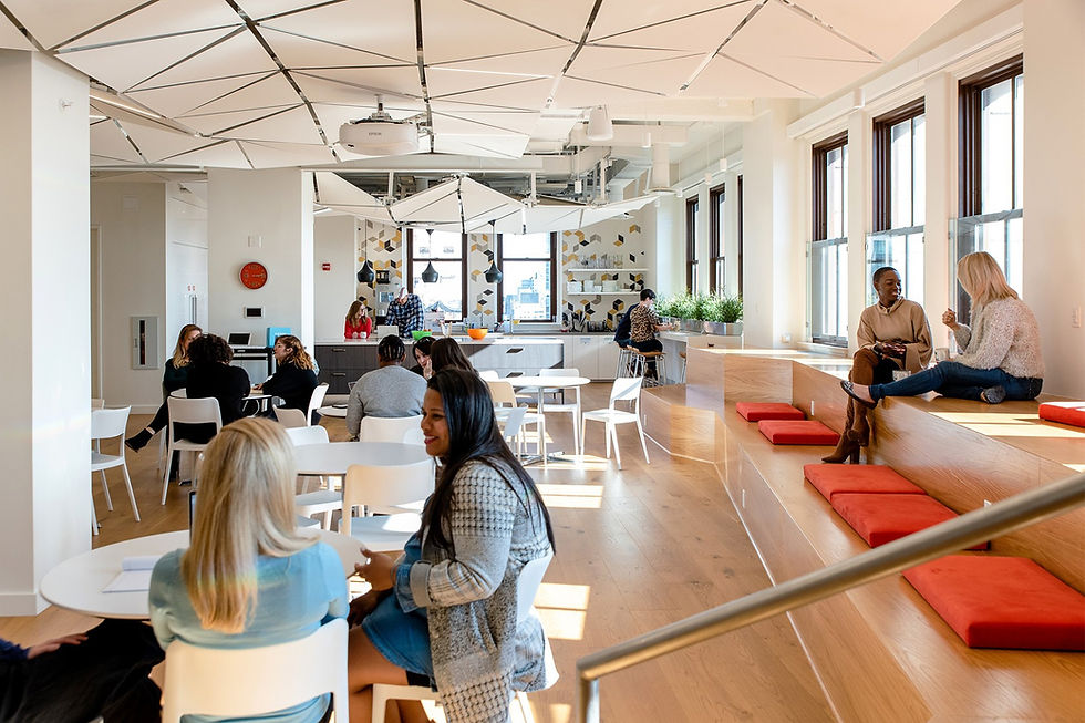 BrainPOP office cafeteria