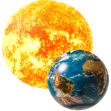 Sun and Earth