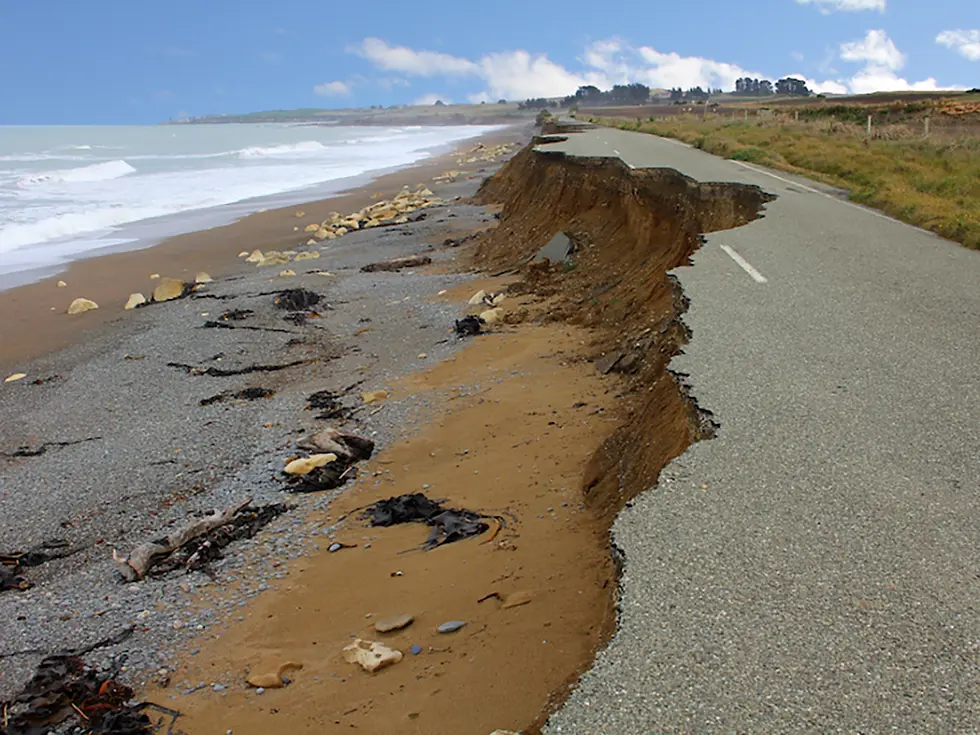Sandy beach
